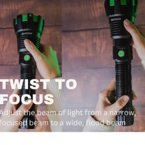 15,000 lumens torch with power bank - Image 3