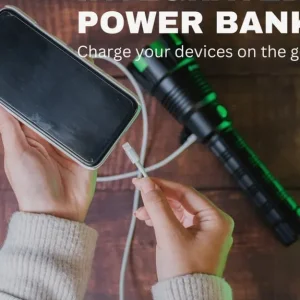 15,000 lumens torch with power bank - Image 4