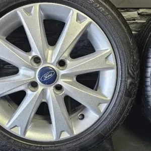 Ford Genuine 15 alloy wheels with 4 tyres - Image 6