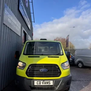2019 Ford Transit 2.0TDCI 350 LWB Double Cab Tipper Euro 6 Chassis Cab Diesel Manual - Image 3