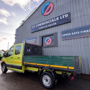 2019 Ford Transit 2.0TDCI 350 LWB Double Cab Tipper Euro 6 Chassis Cab Diesel Manual - Image 7