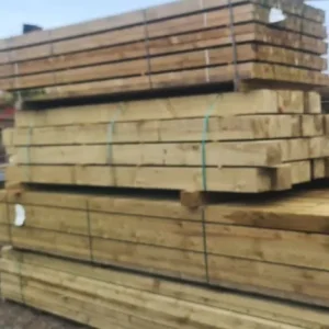 Timber pergula posts