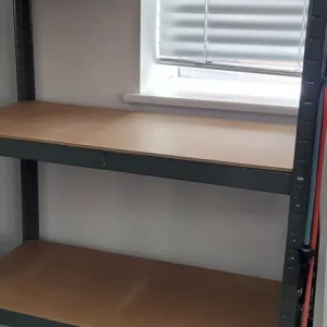 Storage Affairs Heavy Duty Garage Shelving: 180 x 90 x 40 (cm) Grey - Image 7