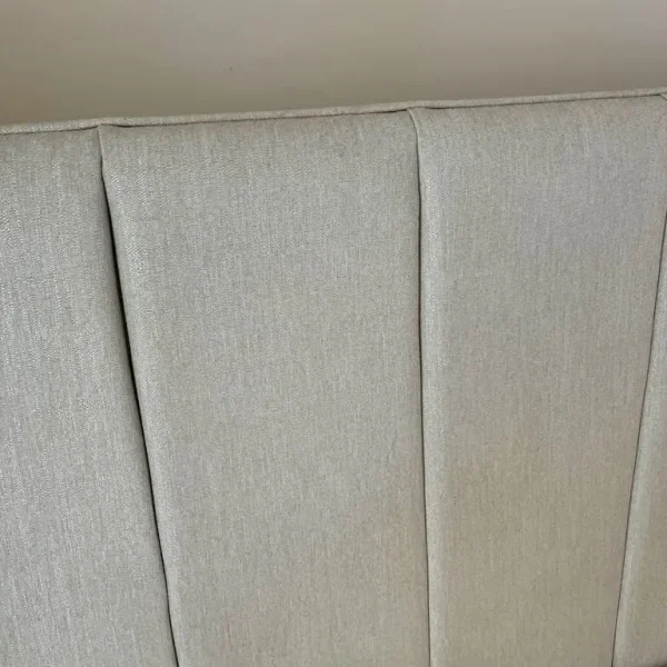 Double divan with Relyon mattress and padded headboard