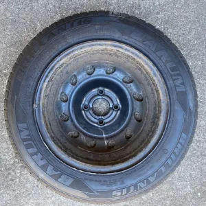 145/80xR13 - 75T Radial Car Tyre & 5J-x13-H2 Rim. - Image 2