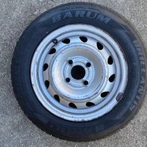 145/80xR13 - 75T Radial Car Tyre & 5J-x13-H2 Rim. - Image 3