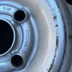 145/80xR13 - 75T Radial Car Tyre & 5J-x13-H2 Rim. - Image 5