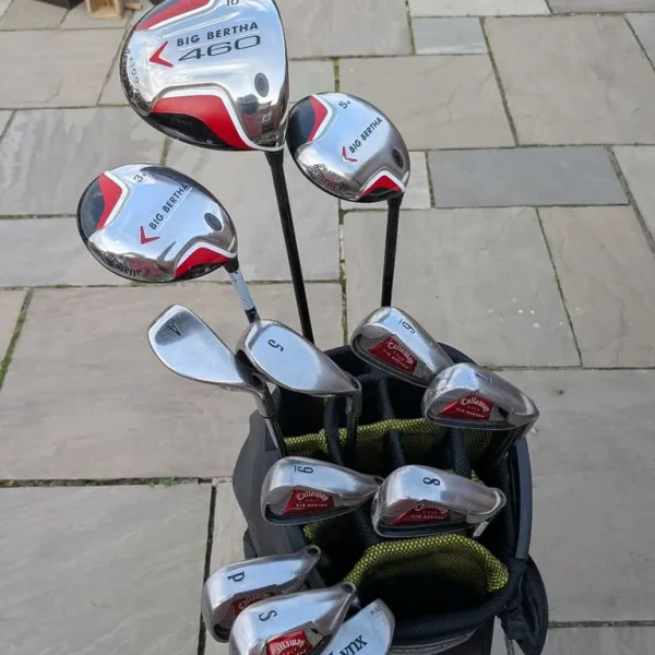 CALLAWAY BIG BERTHA GOLF CLUBS FULL SET UP