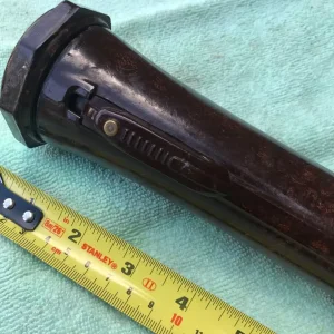 Vintage Brown Bakelite Torch with Stewart R Browne Marking - Image 3