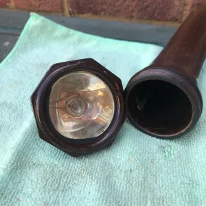 Vintage Brown Bakelite Torch with Stewart R Browne Marking - Image 8