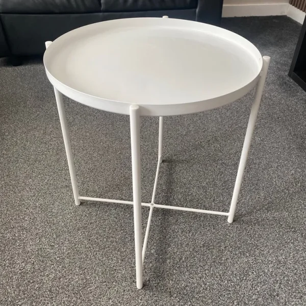 IKEA Gladom metal side table