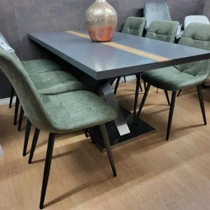 Ex-Display Dining Set Table & 6 Chairs - Image 2