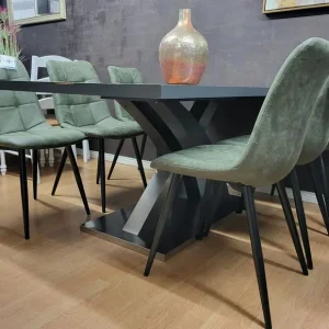 Ex-Display Dining Set Table & 6 Chairs - Image 3