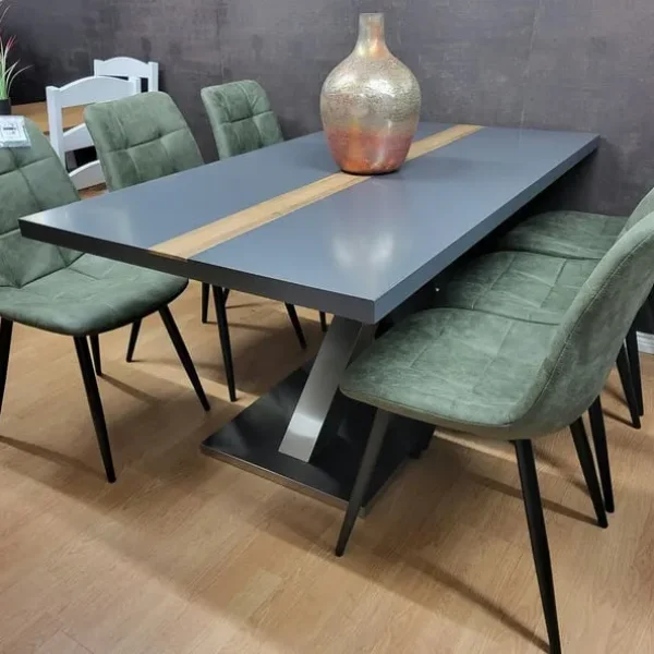 Ex-Display Dining Set Table & 6 Chairs
