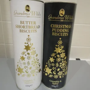 Fortnum & Mason Storage Tins & Grandma Wilds Biscuits Tins - Image 3