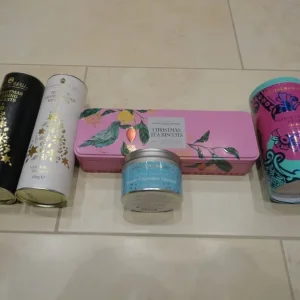 Fortnum & Mason Storage Tins & Grandma Wilds Biscuits Tins