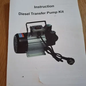MSW self priming fuel transfer pump and pipe - Image 4