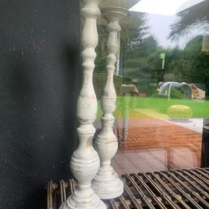 Large candle holders