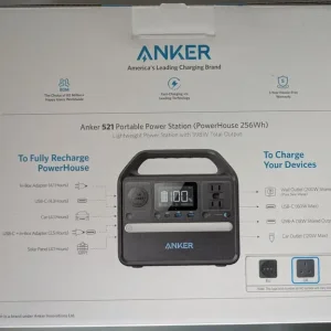 Anker 521 PowerHouse 256 Wh Portable Power Station - Image 4