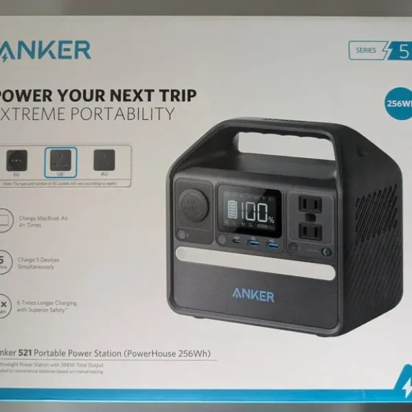 Anker 521 PowerHouse 256 Wh Portable Power Station