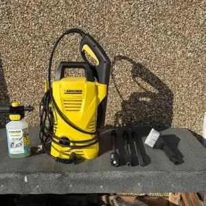 Karcher K2 Compact Power Washer with Accessories