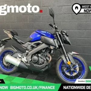 2018 Yamaha MT-125 Blue, 6,180 Miles, ABS