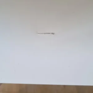 White IKEA TV Bench - Image 4