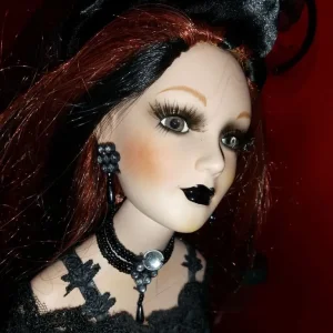 Vixens of The Underworld Porcelain Doll - Image 5