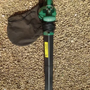 Corded Electric Leaf Blower with Collection Bag - Image 2