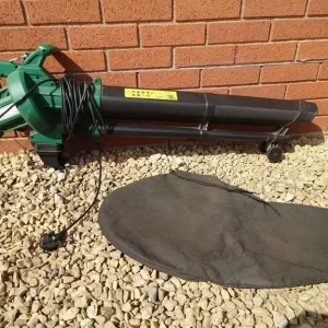 Corded Electric Leaf Blower with Collection Bag - Image 4