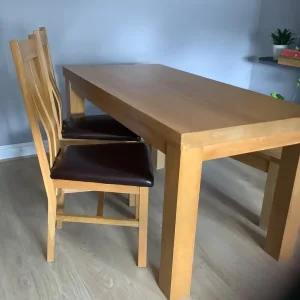 Table, bench and chairs - Image 2