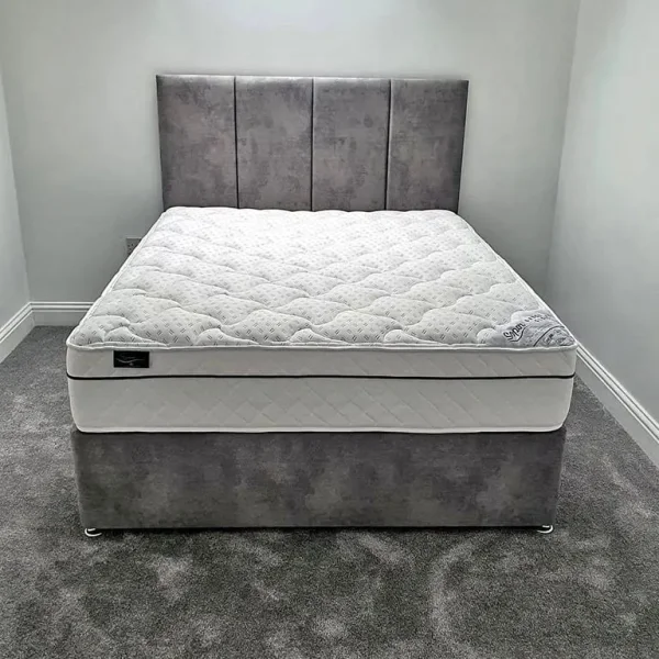 Divan Double Bed with Mattress and Drawers