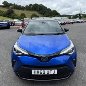 2020 Toyota C-HR Hybrid SUV in Nebula Blue - Image 2