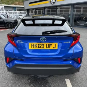 2020 Toyota C-HR Hybrid SUV in Nebula Blue - Image 6