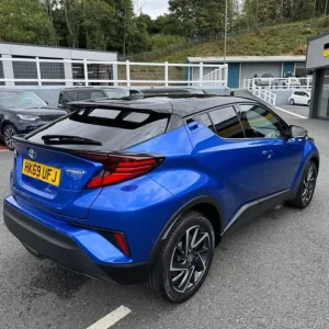 2020 Toyota C-HR Hybrid SUV in Nebula Blue - Image 7