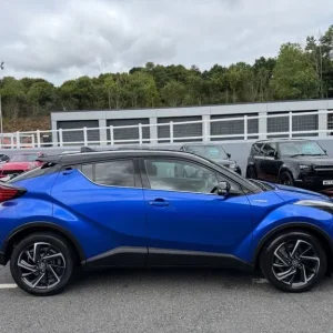 2020 Toyota C-HR Hybrid SUV in Nebula Blue - Image 8