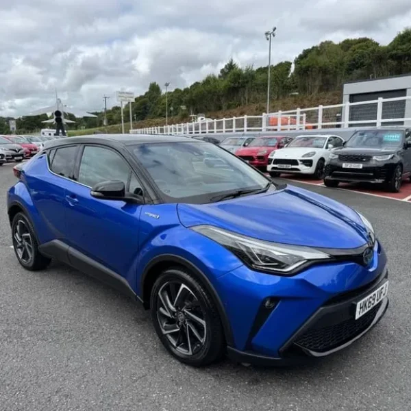 2020 Toyota C-HR Hybrid SUV in Nebula Blue