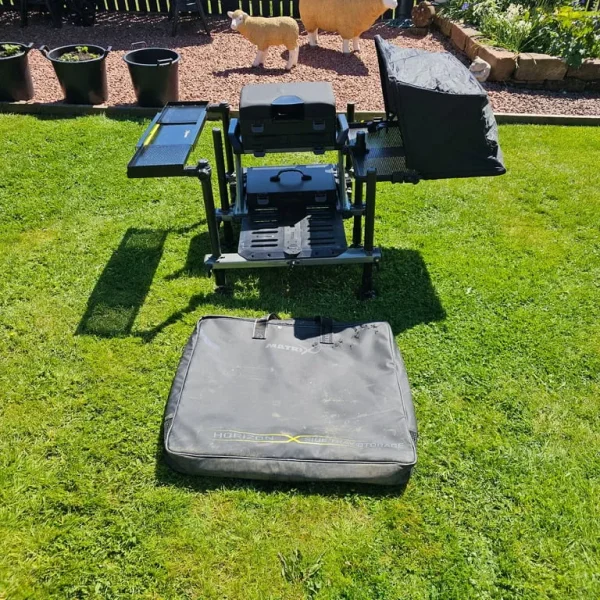 Fishing seat box and trays