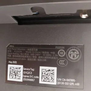Dell P2222H 22" Full HD Frameless Monitor - Image 5