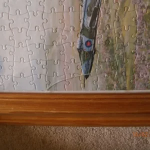 Framed Jigsaw of Military Aircraft - Image 2