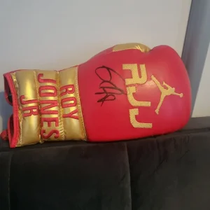 Boxing Glove Signed by Roy Jones Jr