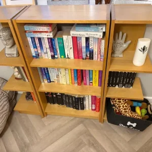 Oak wooden bookshelves - Image 2