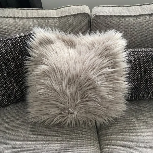 Grey cushion covers