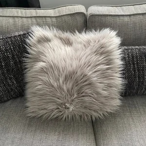 Grey cushion covers