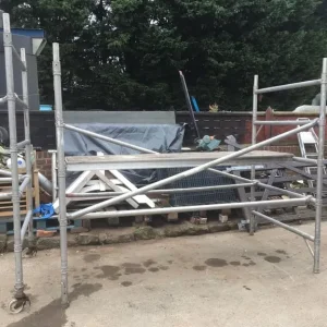Youngman scaffold tower - double span - 2.5m long - Image 3
