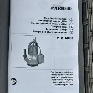 Parkside PTK 600/4 submersible water pump - Image 5