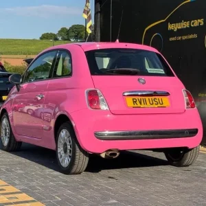 2011 Fiat 500 1.2 Pink Euro 5 3dr Hatchback Petrol Manual - Image 3