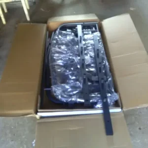 Single bed with metal headboard - Image 6