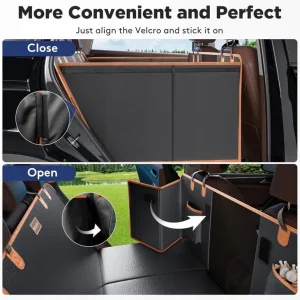 Car Rear Seat Extender Cover for Dogs - Image 2