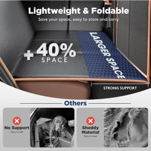 Car Rear Seat Extender Cover for Dogs - Image 3